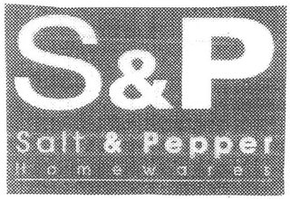 S&P SALT & PEPPER logo