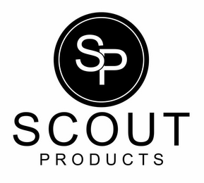 SP SCOUT PRODUCTS logo