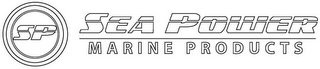 SP SEA POWER MARINE PRODUCTS logo