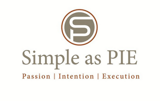 SP SIMPLE AS PIE PASSION | INTENTION | EXECUTION logo