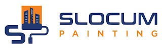 SP SLOCUM PAINTING logo
