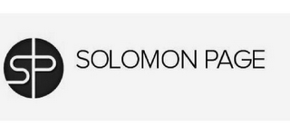 SP SOLOMON PAGE logo