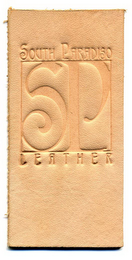SP SOUTH PARADISO LEATHER logo