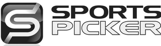 SP SPORTS PICKER logo