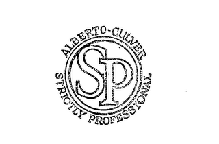 SP STRICTLY PROFESSIONAL ALBERTO-CULVER logo