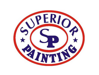 SP SUPERIOR PAINTING logo