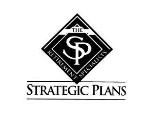SP THE RETIREMENT SPECIALISTS STRATEGIC PLANS logo