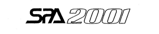 SPA 2001 logo