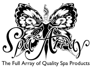 SPA ARRAY THE FULL ARRAY OF QUALITY SPA PRODUCTS logo