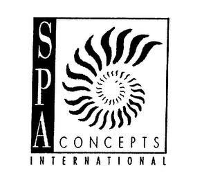 SPA CONCEPTS INTERNATIONAL logo
