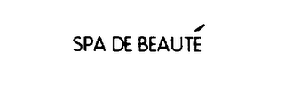 SPA DE BEAUTE logo