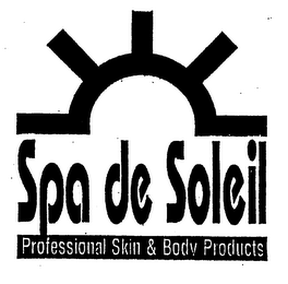 SPA DE SOLEIL PROFESSIONAL SKIN & BODY PRODUCTS logo