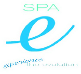 SPA E EXPERIENCE THE EVOLUTION logo