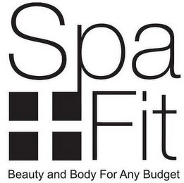 SPA FIT BEAUTY AND BODY FOR ANY BUDGET. logo