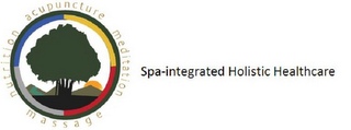 SPA-INTEGRATED HOLISTIC HEALTHCARE NUTRITION ACUPUNCTURE MEDIATION MASSAGE logo