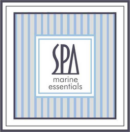 SPA MARINE ESSENTIALS logo