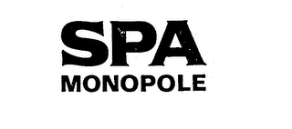 SPA MONOPOLE logo
