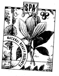 SPA NATURAL BEAUTY PRODUCTS logo