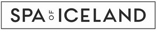 SPA OF ICELAND logo
