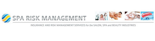 SPA RISK MANAGEMENT INSURANCE AND RISK MANAGEMENT SERVICES FOR THE SALON, SPA AND BEAUTY INDUSTRIES logo