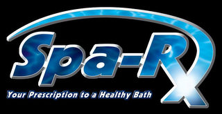 SPA-RX YOUR PRESCRIPTION TO A HEALTHY BATH logo
