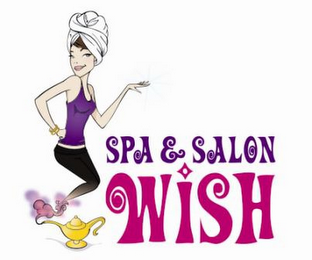 SPA & SALON WISH logo
