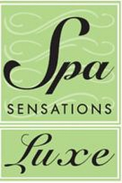 SPA SENSATIONS LUXE logo