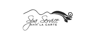 SPA SERVICE AHH LA CARTE logo