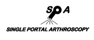 SPA SINGLE PORTAL ARTHROSCOPY logo