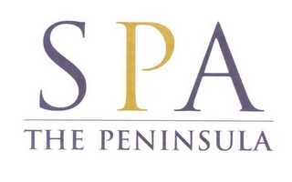 SPA THE PENINSULA logo