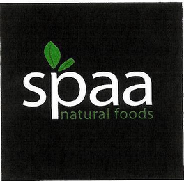 SPAA NATURAL FOODS logo