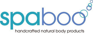 SPABOO HANDCRAFTED NATURAL BODY PRODUCTS logo