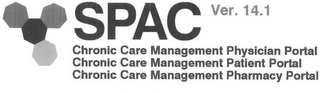 SPAC VER. 14.1 CHRONIC CARE MANAGEMENT PHYSICIAN PORTAL CHRONIC CARE MANAGEMENT PATIENT PORTAL  CHRONIC CARE MANAGEMENT PHARMACY PORTAL logo