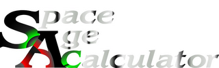SPACE AGE CALCULATOR logo