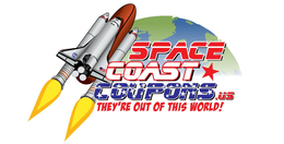 SPACE COAST COUPONS.US THEY'RE OUT OF THIS WORLD! logo