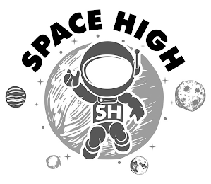 SPACE HIGH SH logo