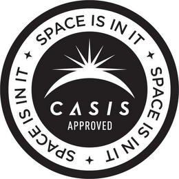 SPACE IS IN IT CASIS APPROVED logo