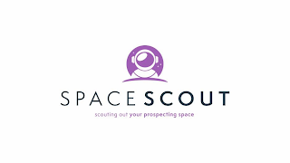 SPACE SCOUT SCOUTING OUT YOUR PROSPECTING SPACE logo