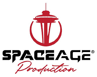 SPACEAGE PRODUCTION logo