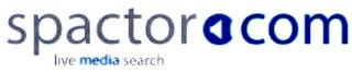 SPACTOR.COM LIVE MEDIA SEARCH logo