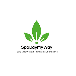 SPADAYMYWAY ENJOY SPA DAY WITHIN THE CONFINES OF YOUR HOME logo