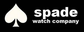 SPADE WATCH COMPANY logo