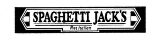 SPAGHETTI JACK'S FAST ITALIAN logo