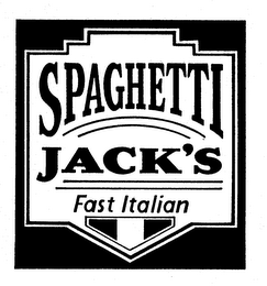 SPAGHETTI JACK'S FAST ITALIAN logo