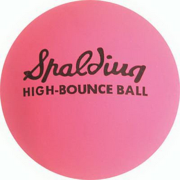 SPALDING HIGH-BOUNCE BALL logo