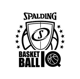 SPALDING S BASKET BALL IQ logo
