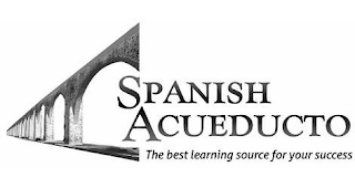 SPANISH ACUEDUCTO THE BEST LEARNING SOURCE FOR YOUR SUCCESS logo