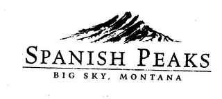 SPANISH PEAKS BIG SKY, MONTANA logo