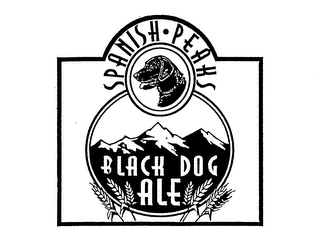 SPANISH PEAKS BLACK DOG ALE logo