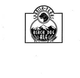 SPANISH-PEAKS BLACK DOG ALE logo